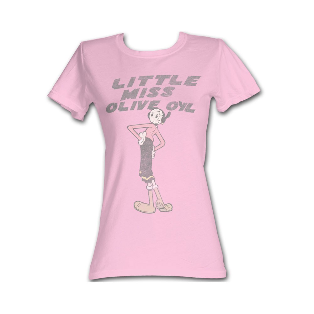 Popeye Little Miss Olive Oil T-Shirt