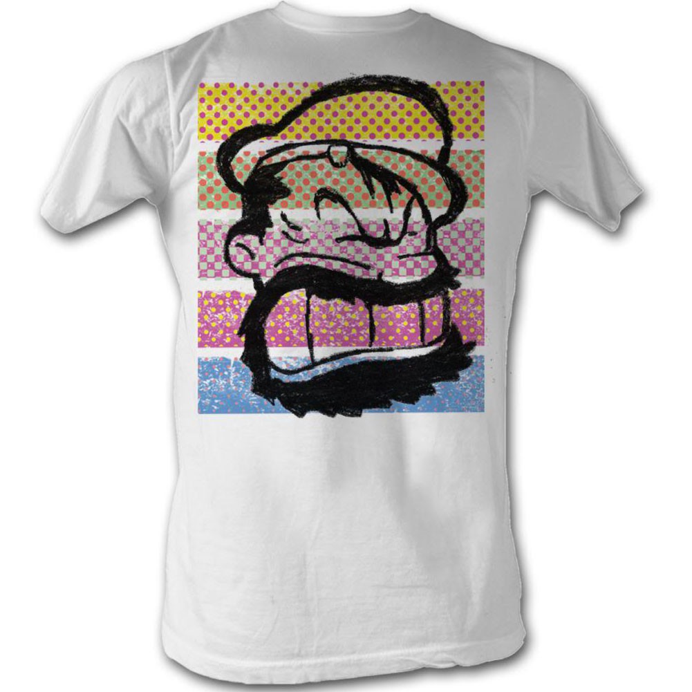 Popeye Brutus Color Stripes T-Shirt