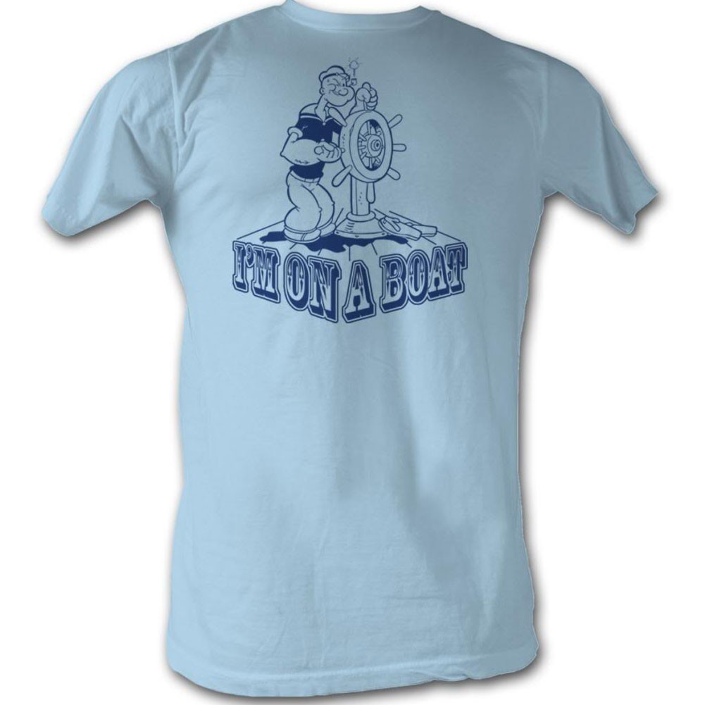 Popeye On A Boat T-Shirt