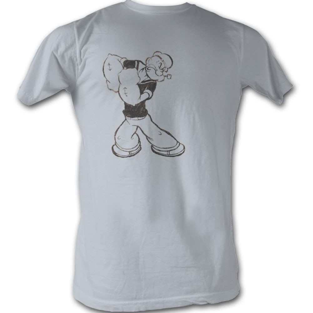 Popeye Popeye Washed T-Shirt