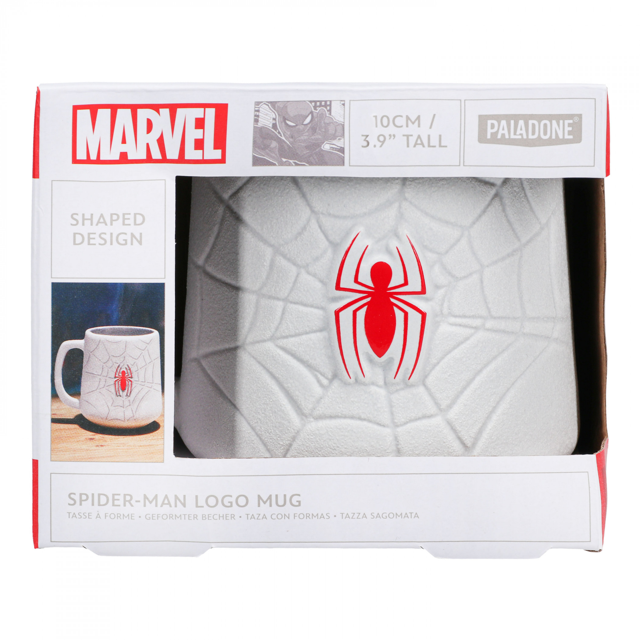 Spider-Man Embossed Web Oversized Ceramic Mug