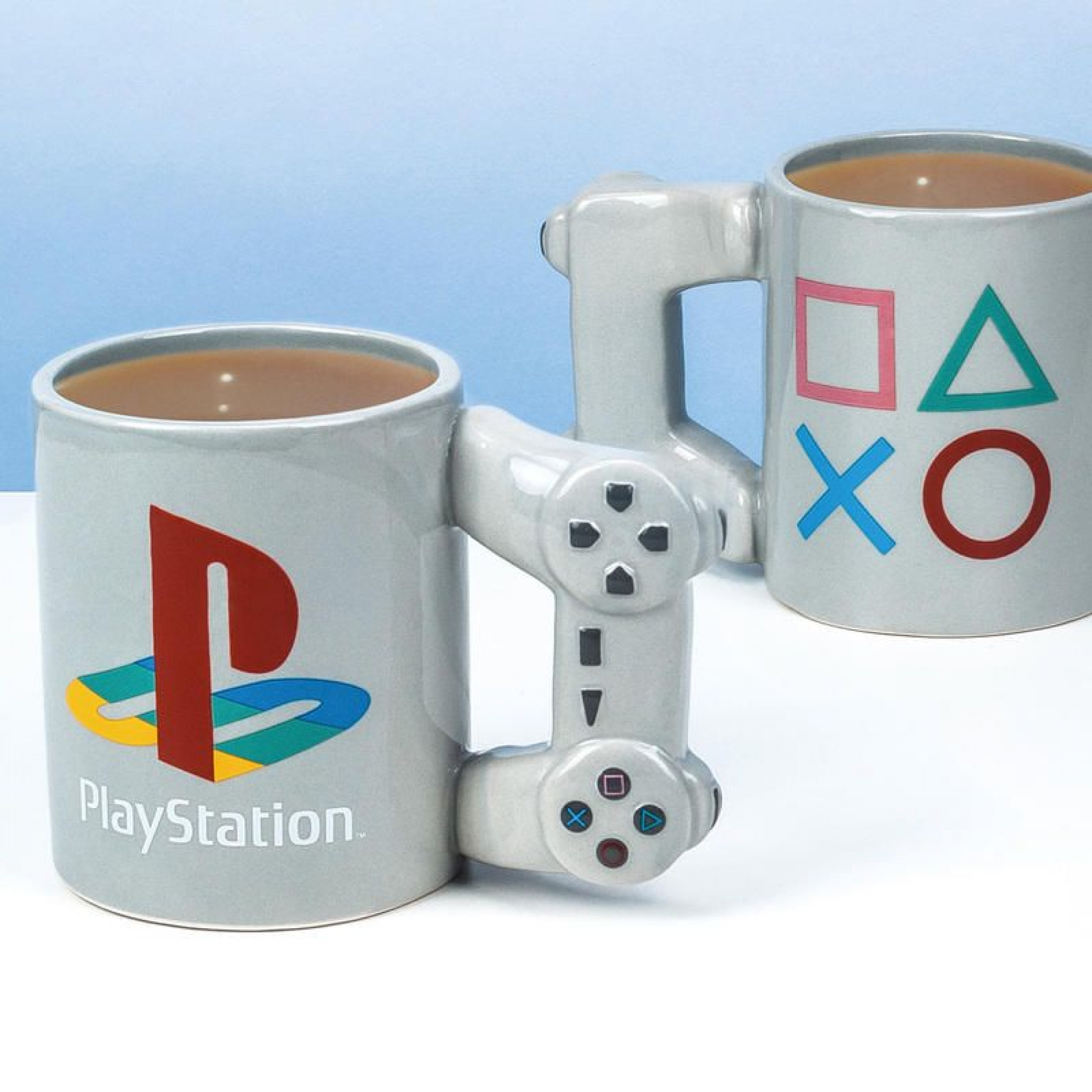 PlayStation Controller Shaped Handle 10oz Ceramic Mug