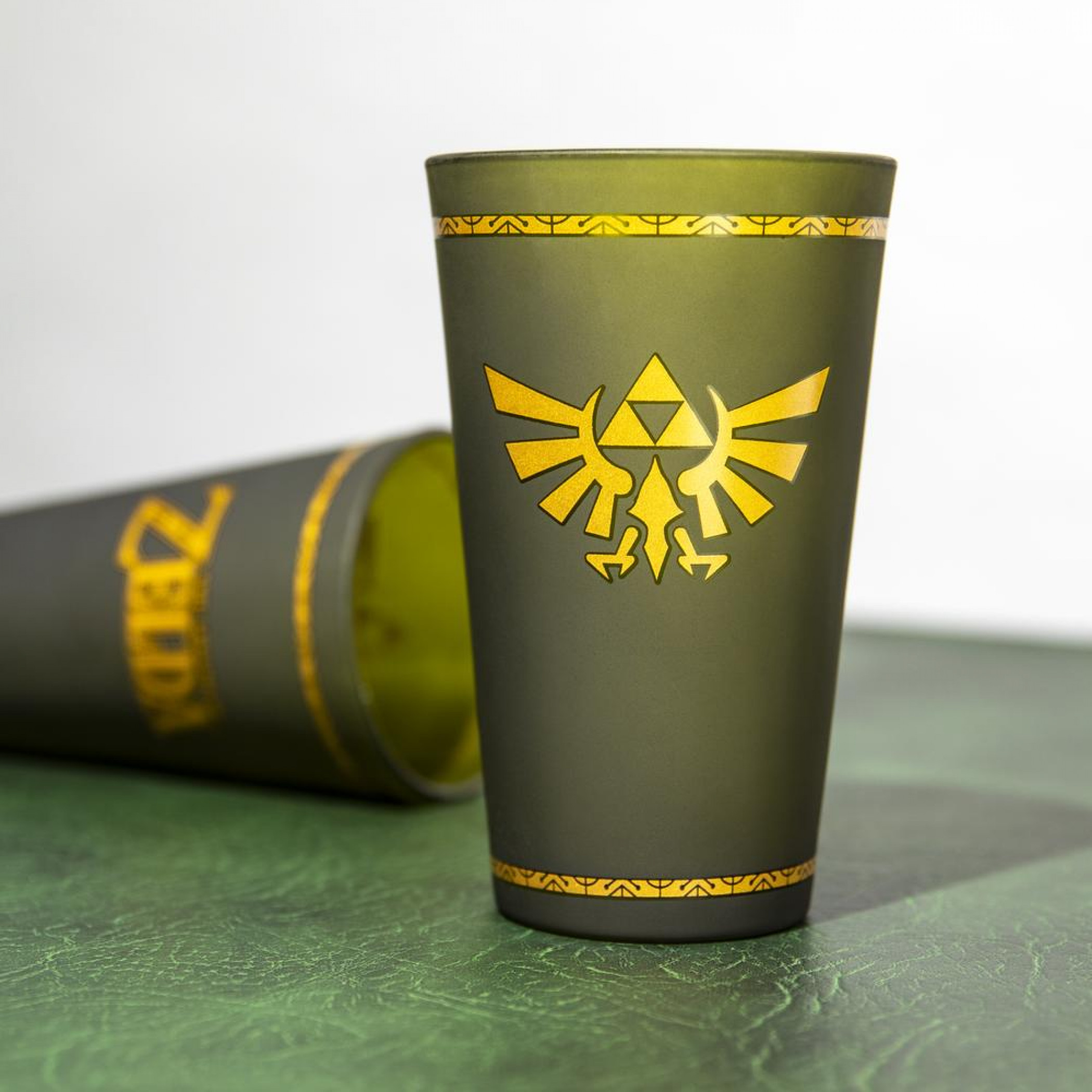 The Legend of Zelda Hyrule Crest Pint Glass