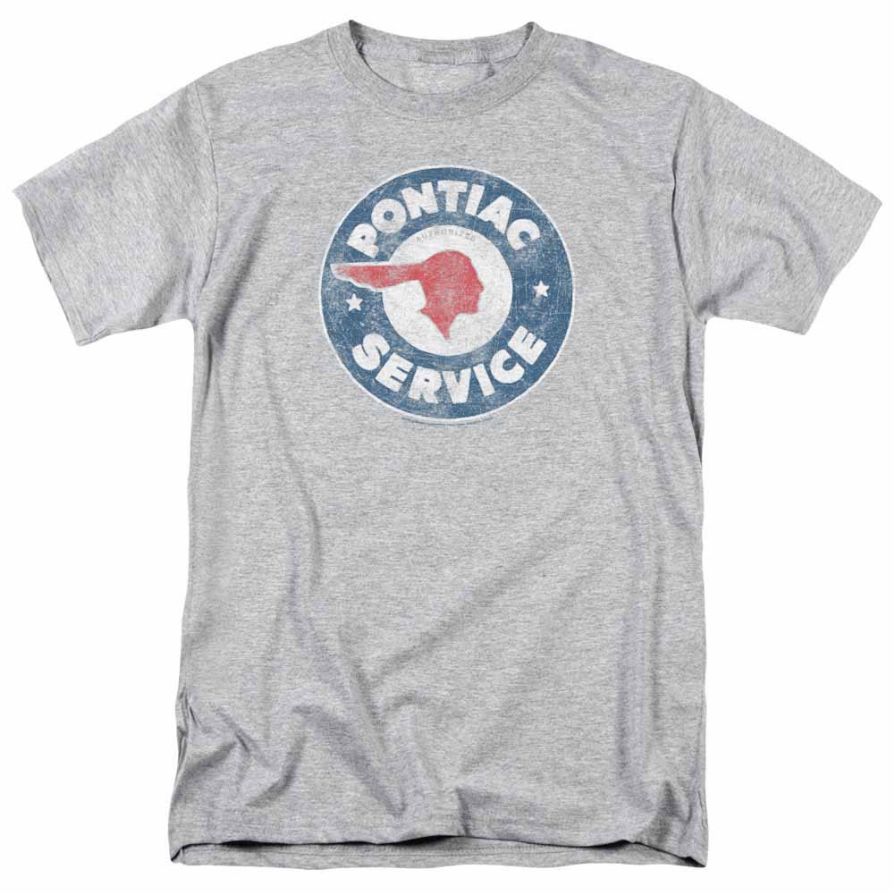 Pontiac Vintage Pontiac Service Gray T-Shirt