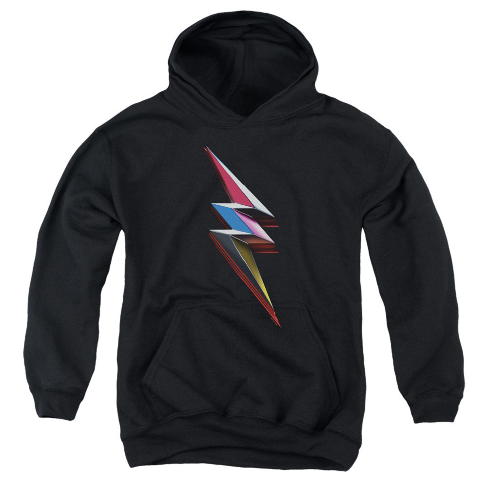 Power Rangers The Movie Bolt Logo Youth Hoodie