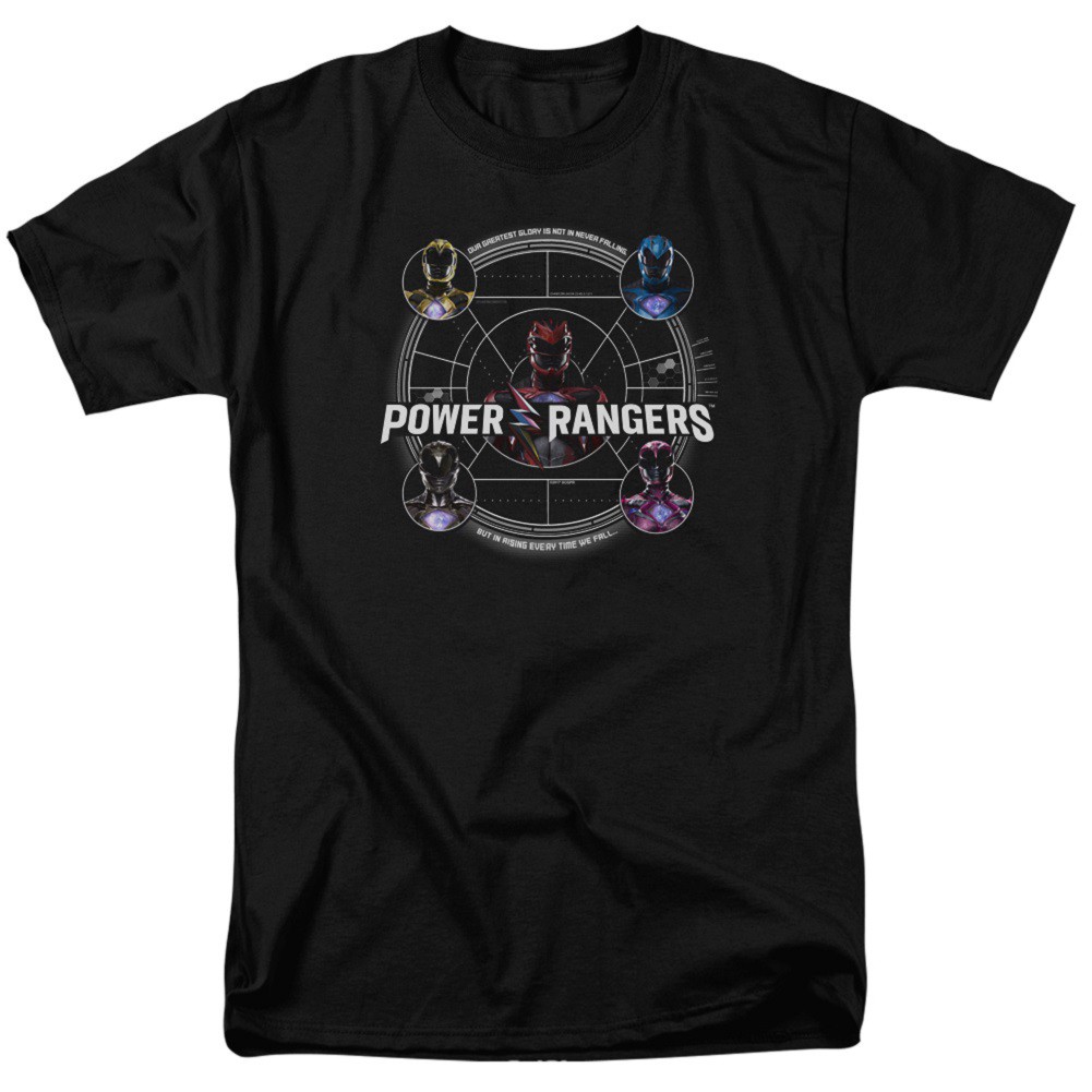 Power Rangers The Movie Greatest Glory Tshirt