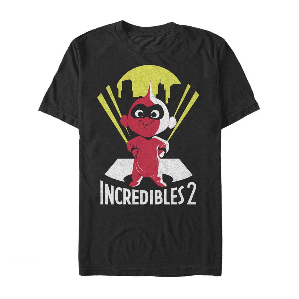 The Incredibles 2 Jacked Up Men's Black T-Shirt
