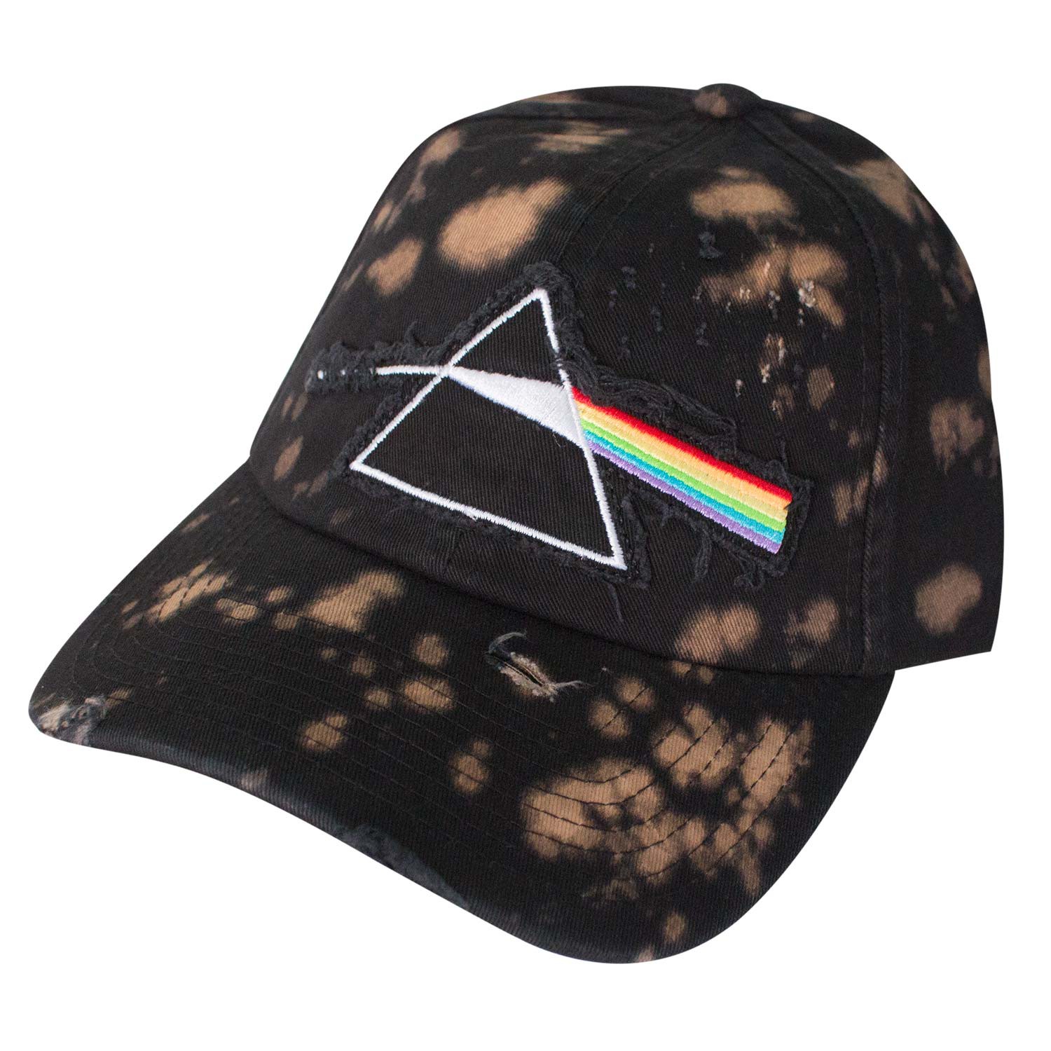 Pink Floyd Bleached Dark Side Of The Moon Hat