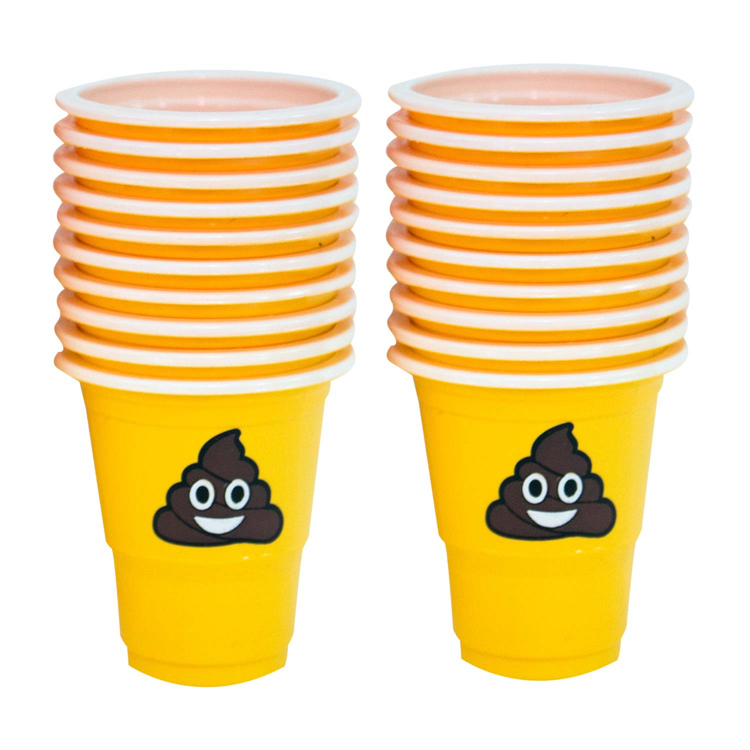 Poop Emoji Shot Glass Pack