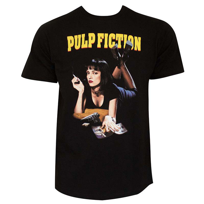 Pulp Fiction Mia Men's Black T-Shirt