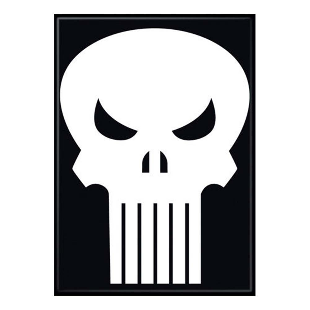 Punisher Skull Logo Magnet
