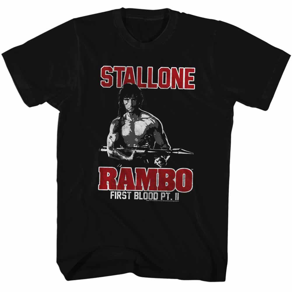 Rambo Rambo Black T-Shirt