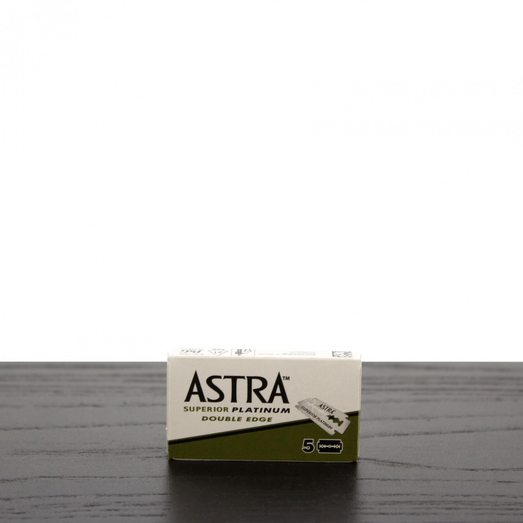 Astra Superior Platinum Double Edge Razor Blades (green) - West Coast ...