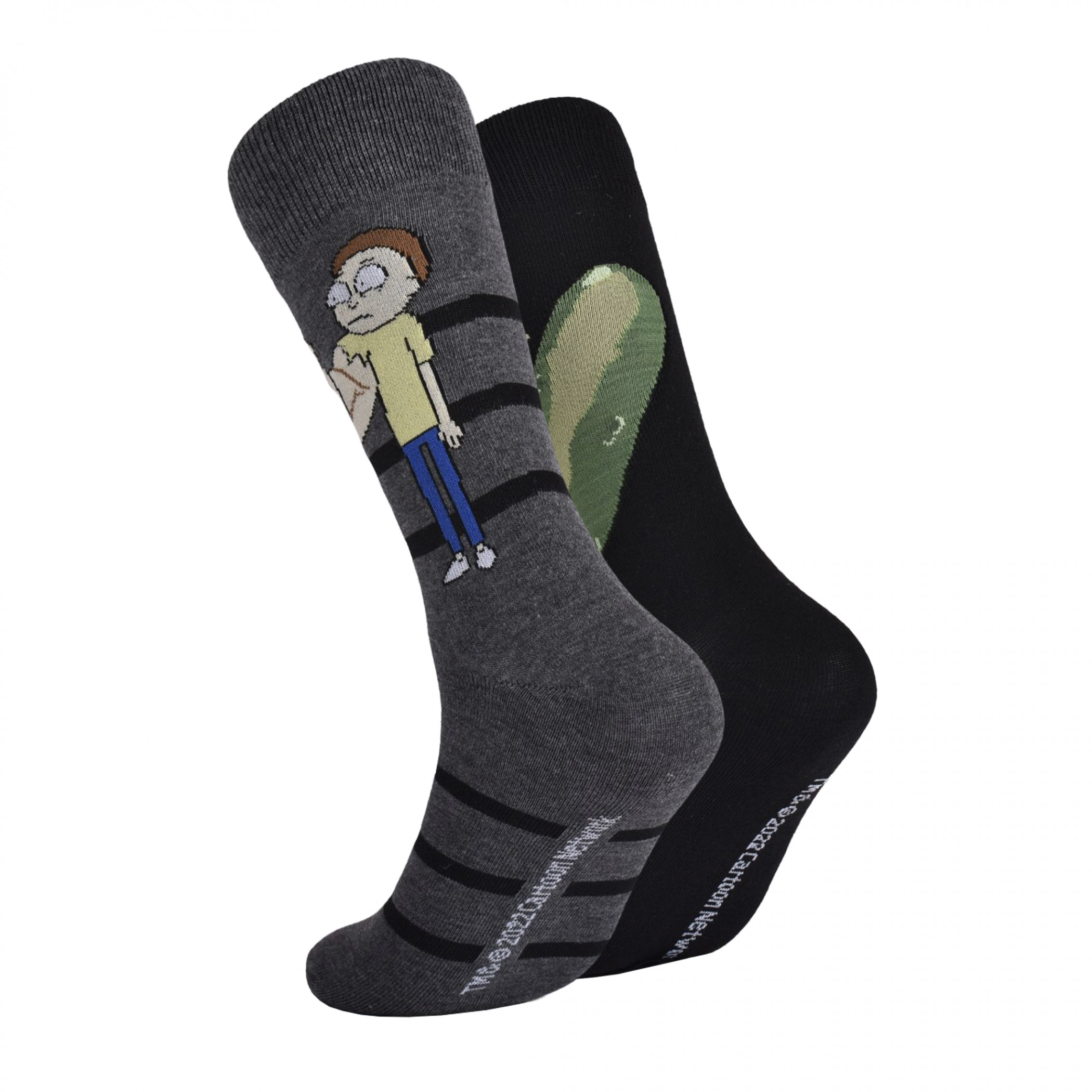 Rick and Morty Pickle Rick Underwear and Crew Socks Boxed Set
