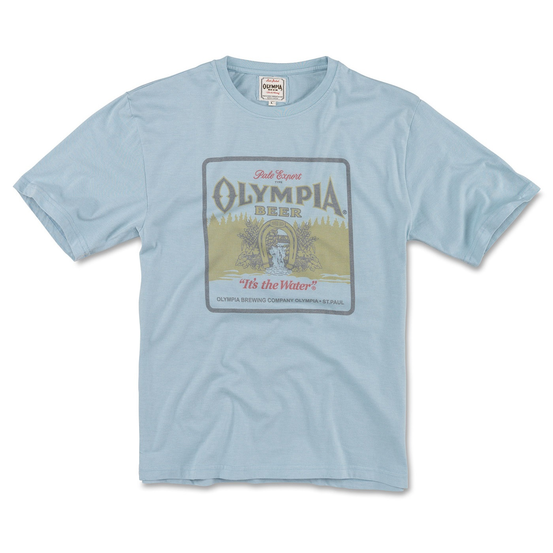 Olympia Beer Faded Blue T-Shirt