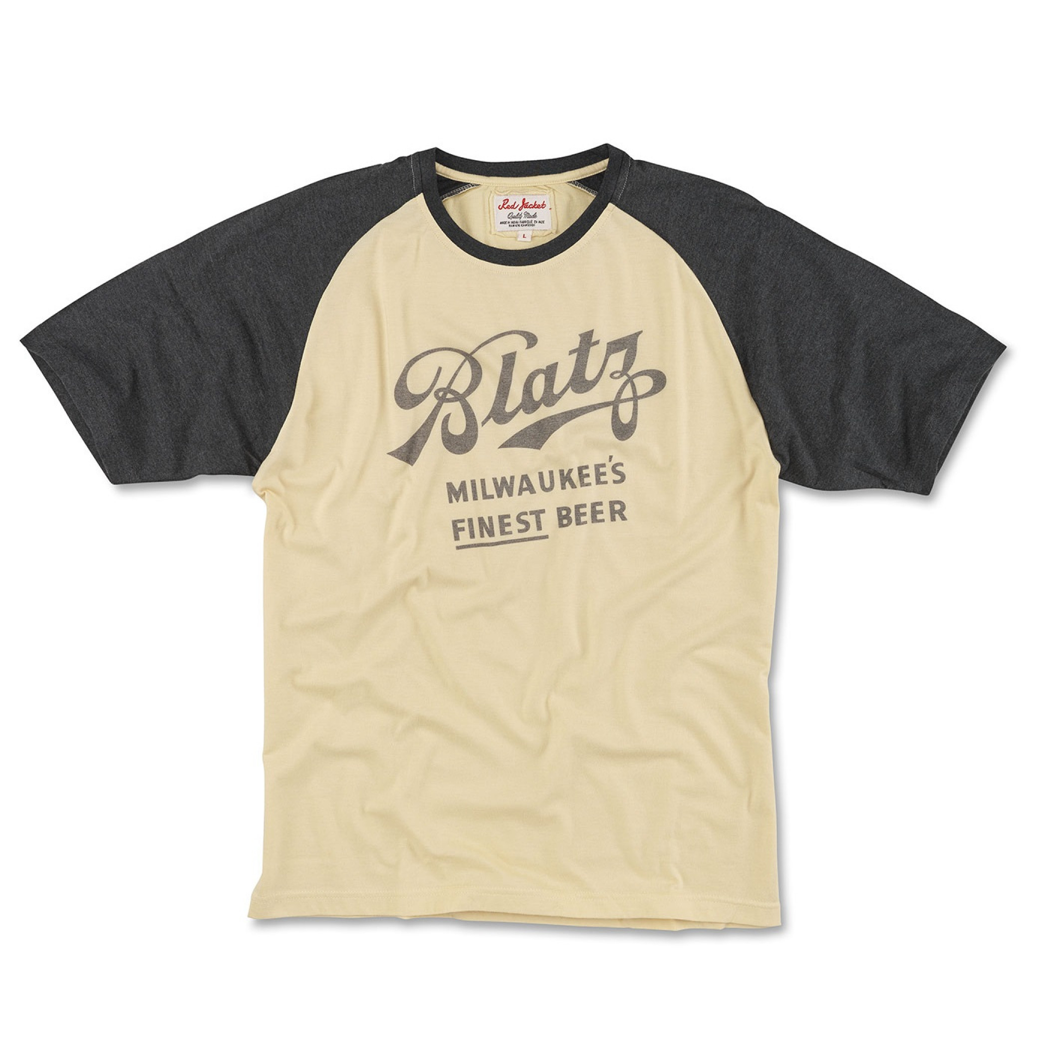 Blatz Beer Short Sleeve Raglan Shirt