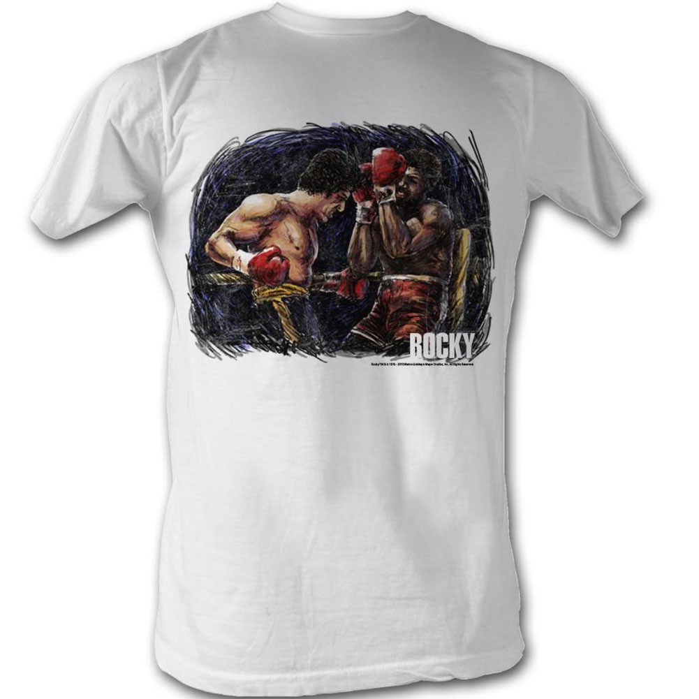 Rocky Rocky Vs. Apollo Painting T-Shirt
