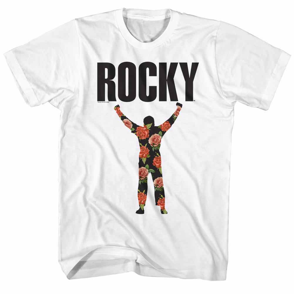Rocky Flower 1 White T-Shirt