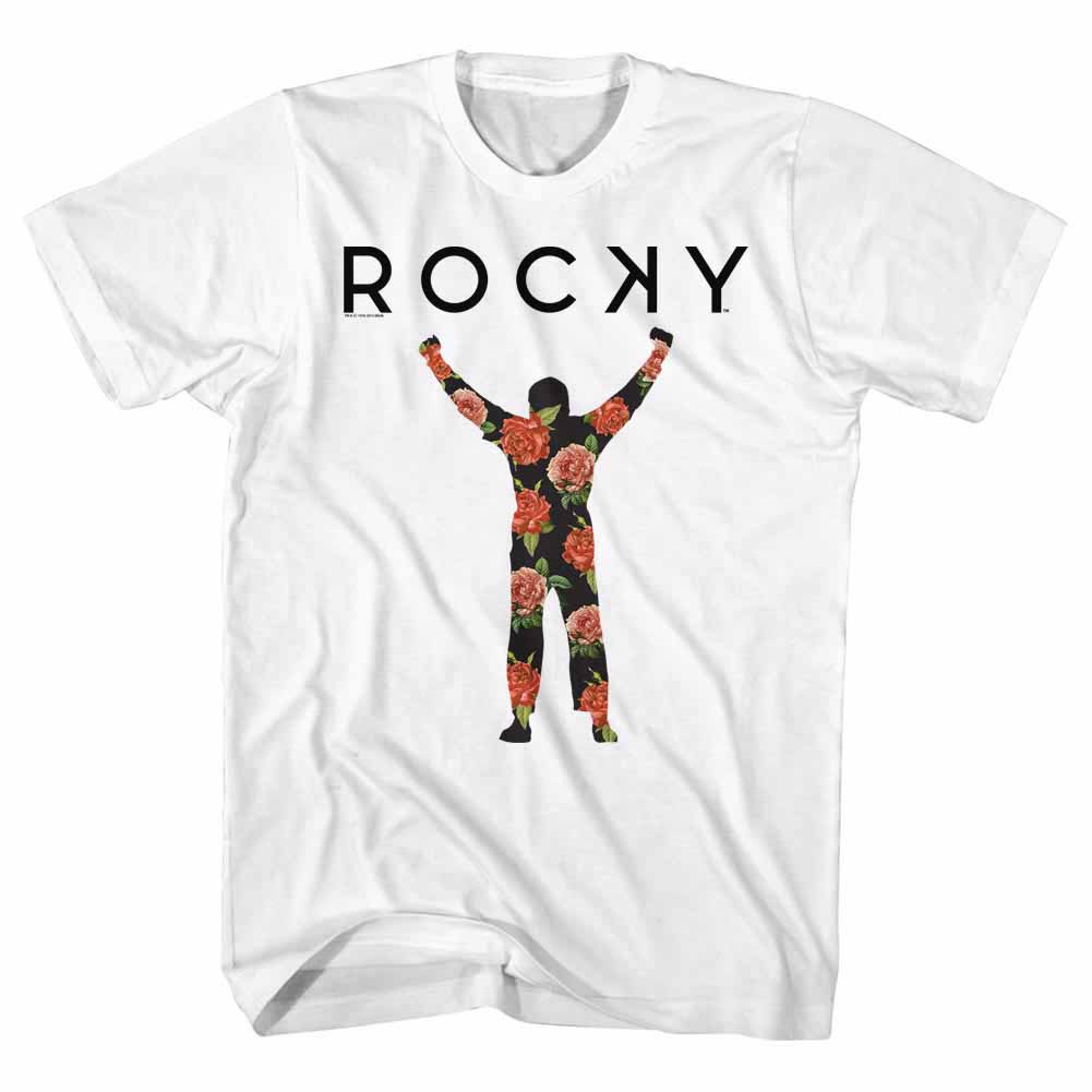 Rocky Flower 2 White T-Shirt