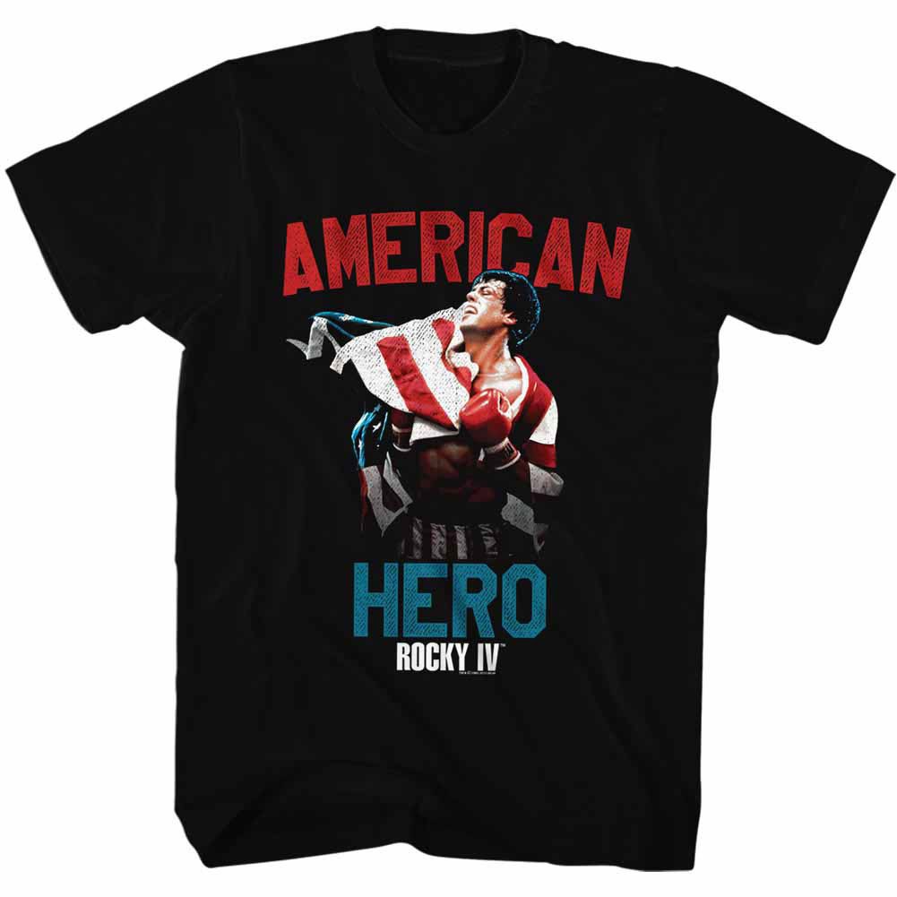 Rocky Hero Black T-Shirt