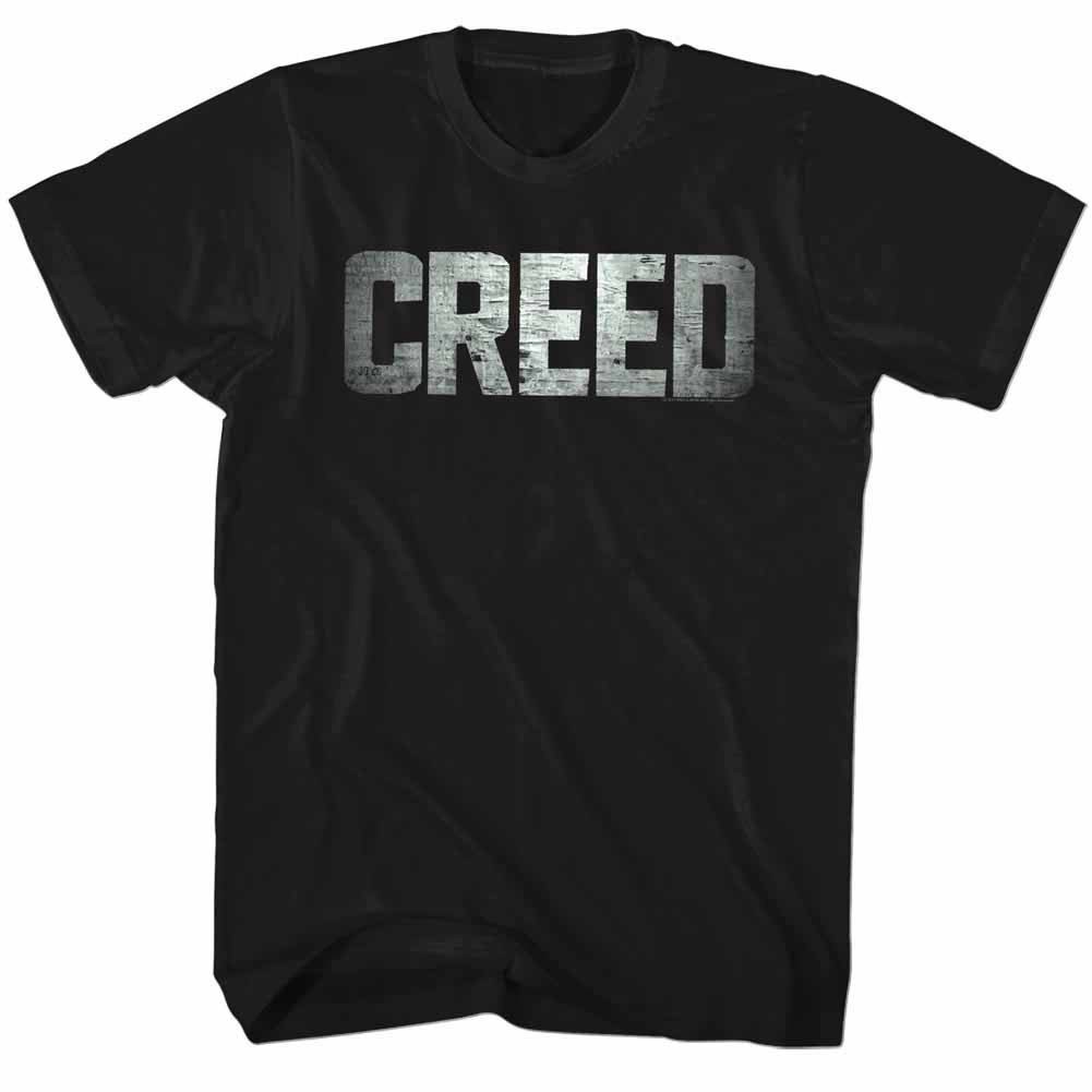 Rocky Creed Logo Black T-Shirt