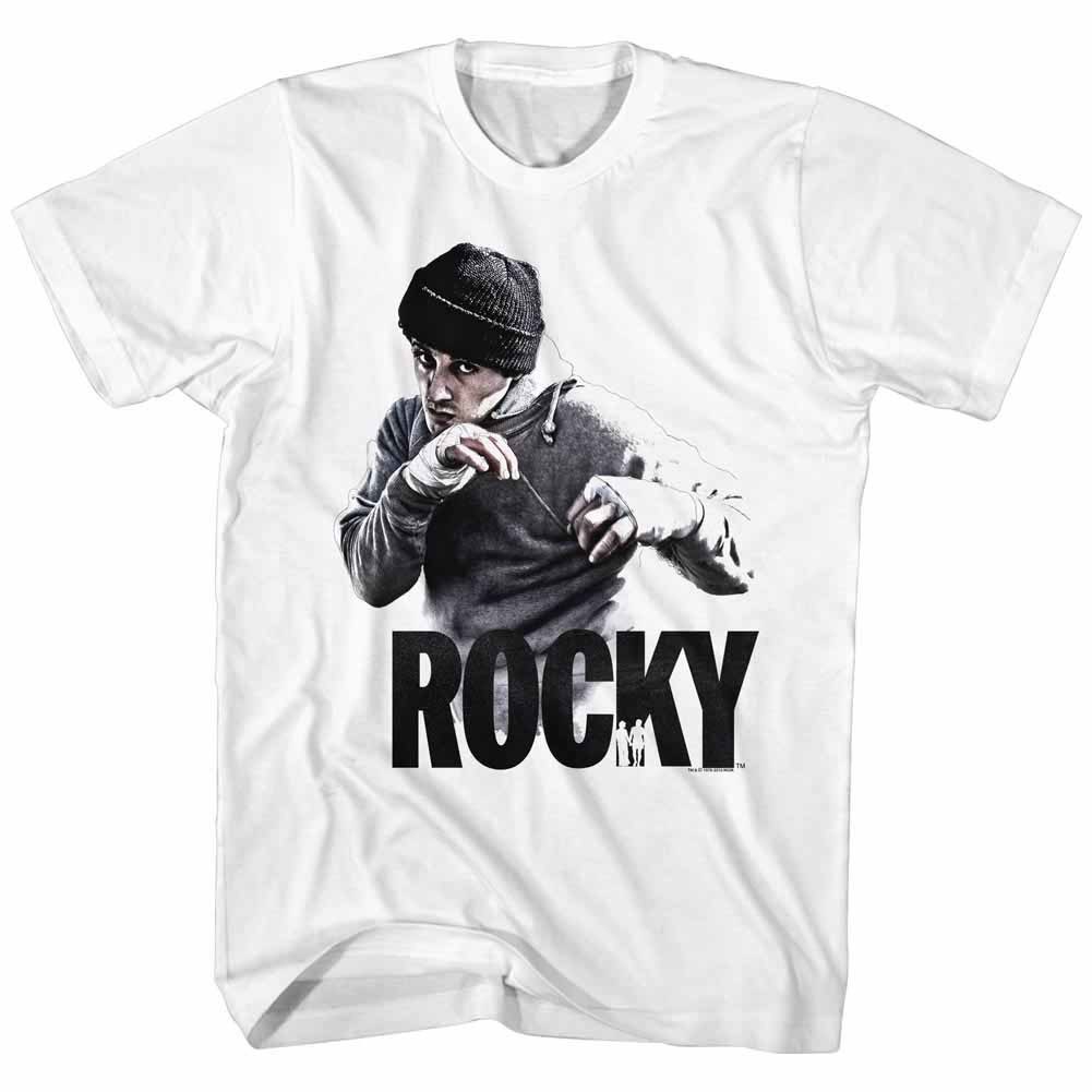 Rocky 40Th Anniversary White T-Shirt