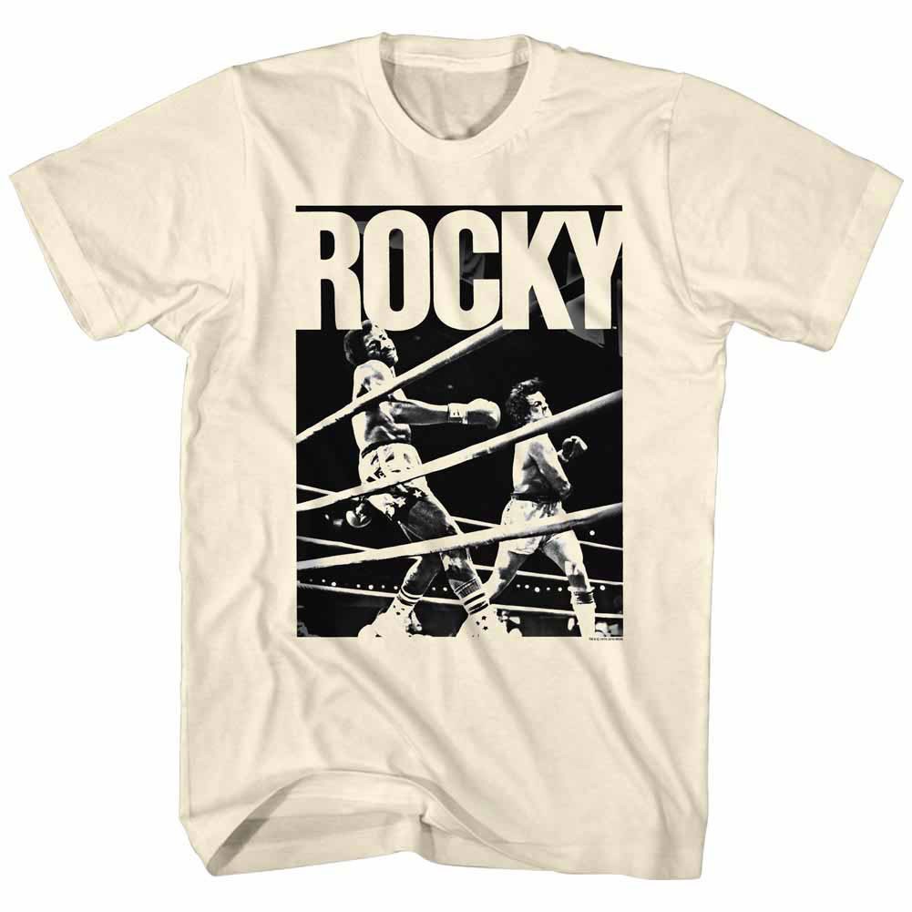 Rocky Knockout Off White T-Shirt