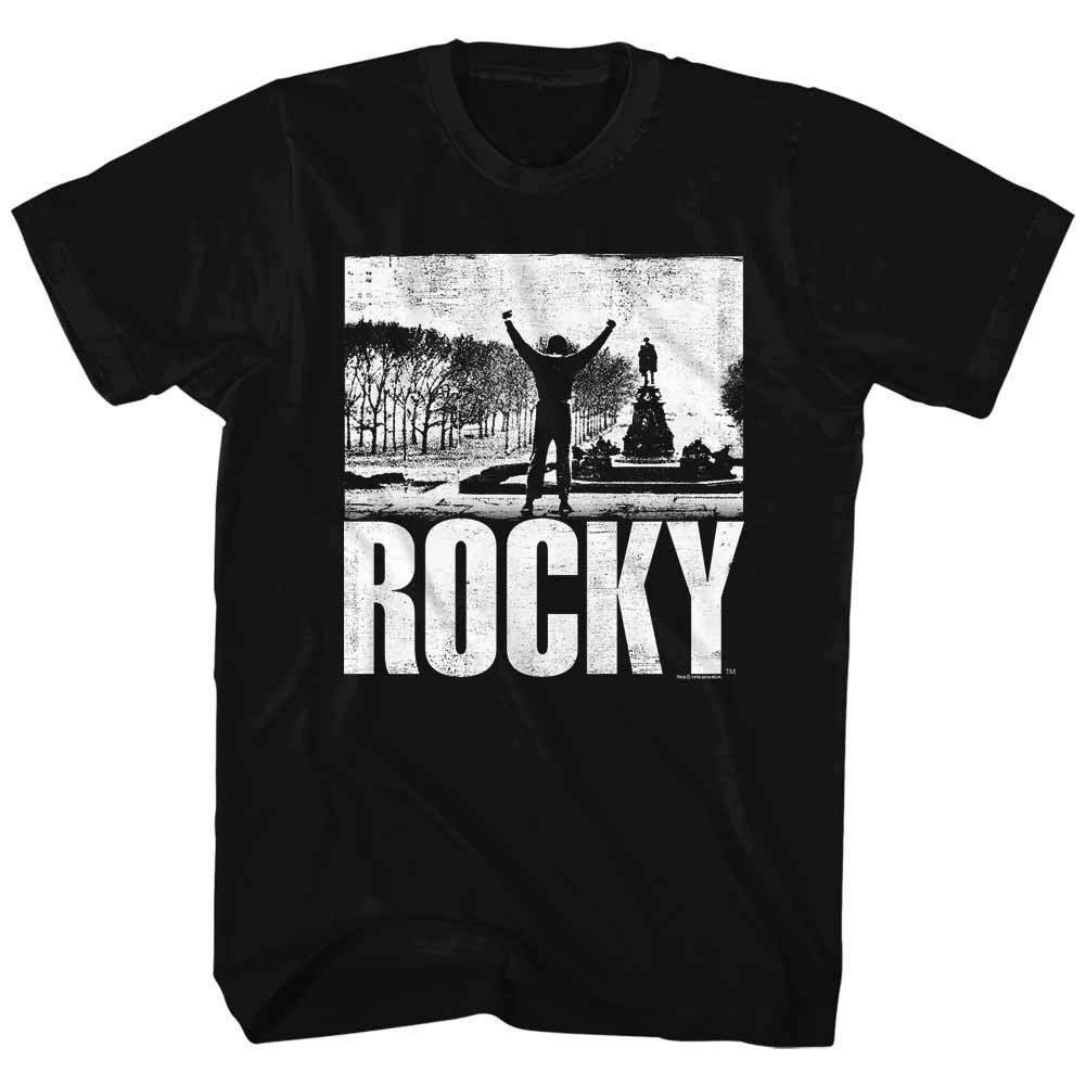 Rocky B. Mens Black T-Shirt
