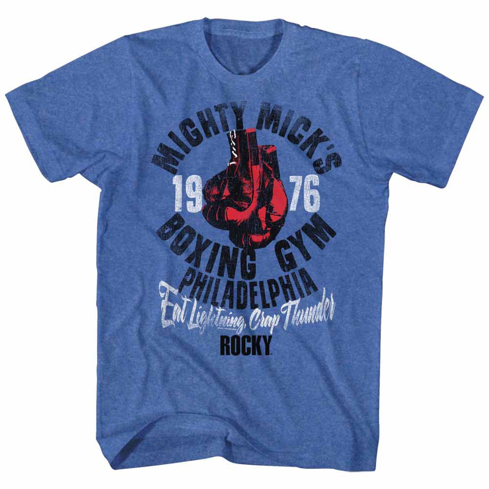 Rocky Mick's Gym Blue T-Shirt