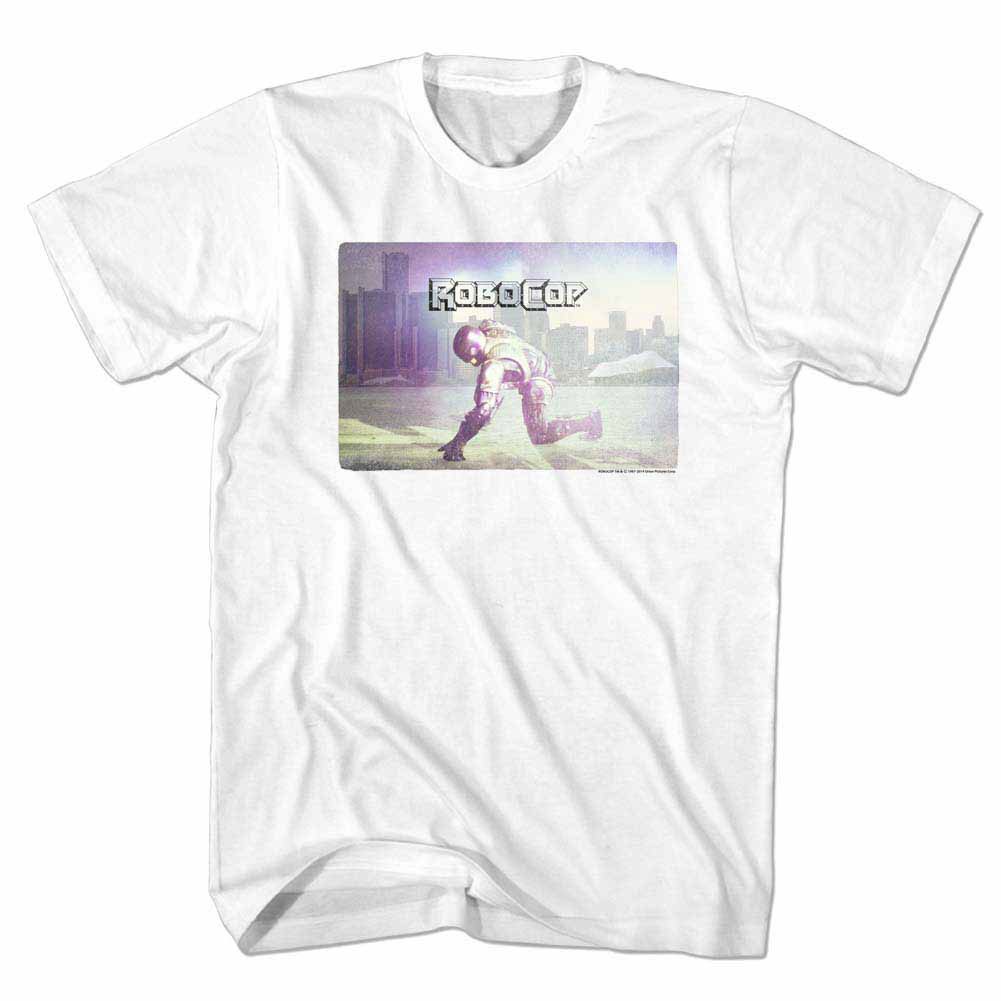 Robocop Skyline White T-Shirt
