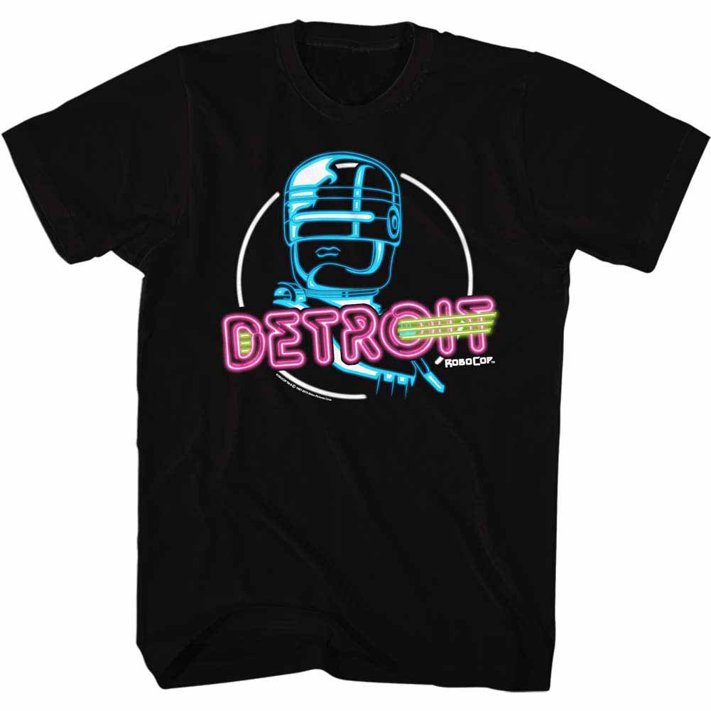 Robocop Neon Black T-Shirt