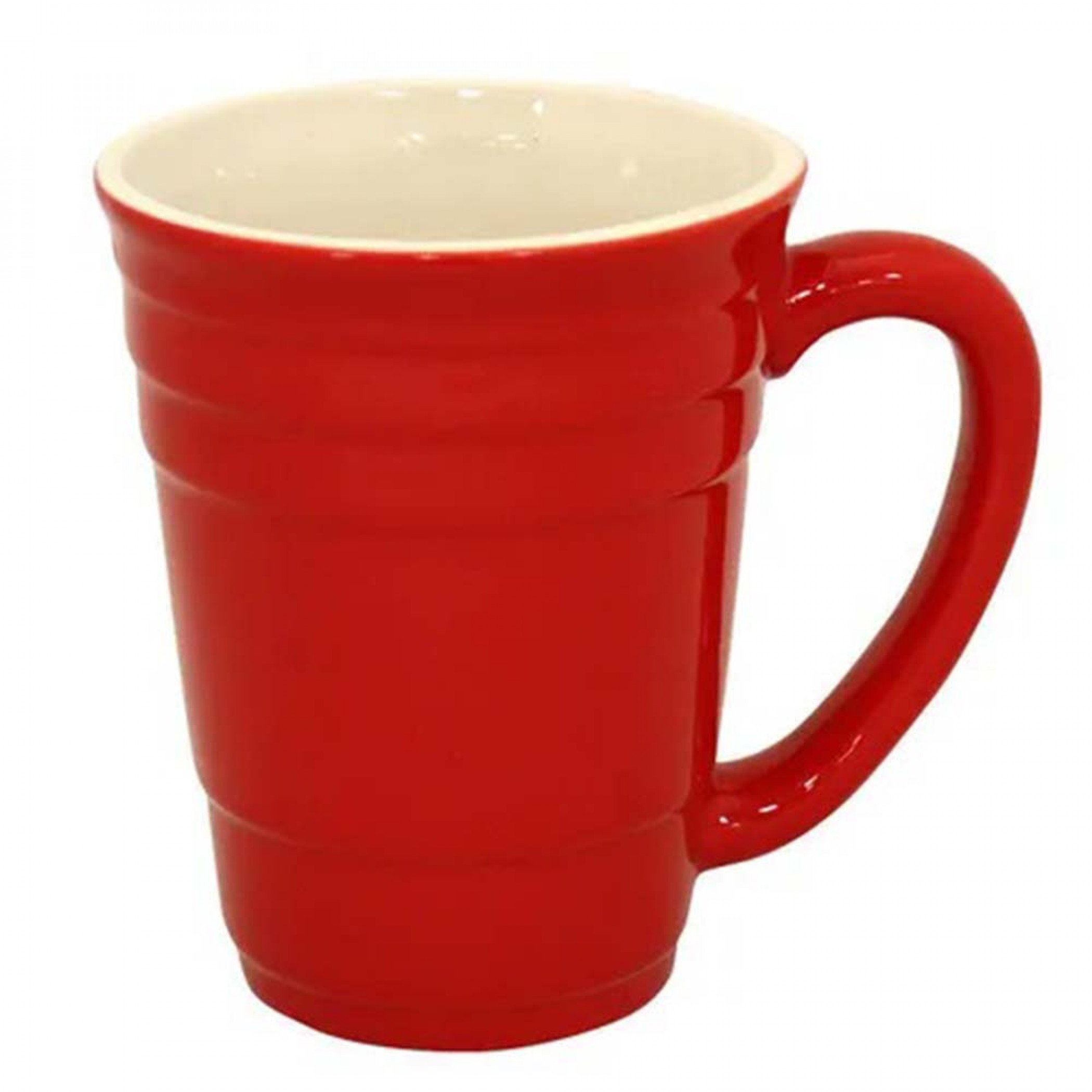 Red Party Cup 16oz Ceramic Mug
