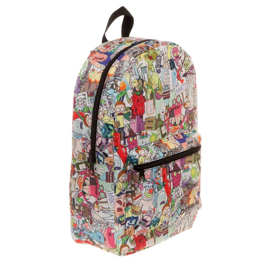 Rick and Morty All Over Print Backpack