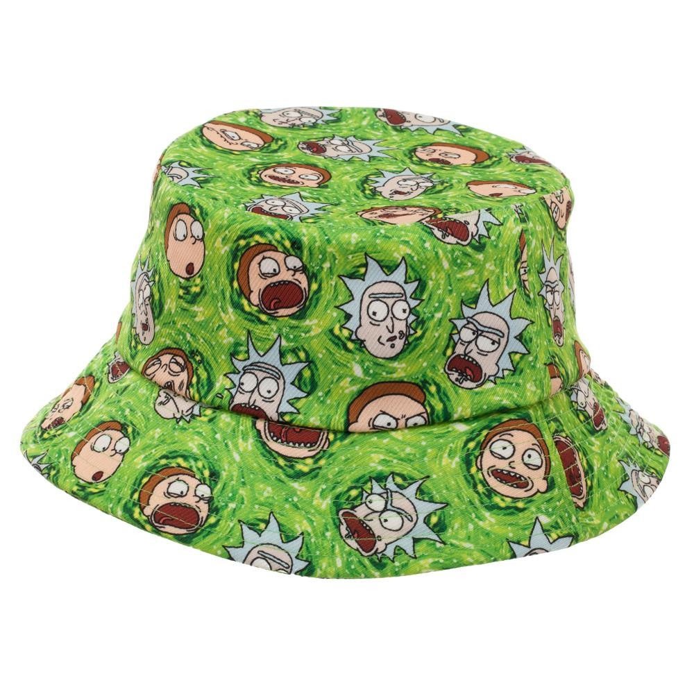 Rick And Morty Portal Bucket Hat