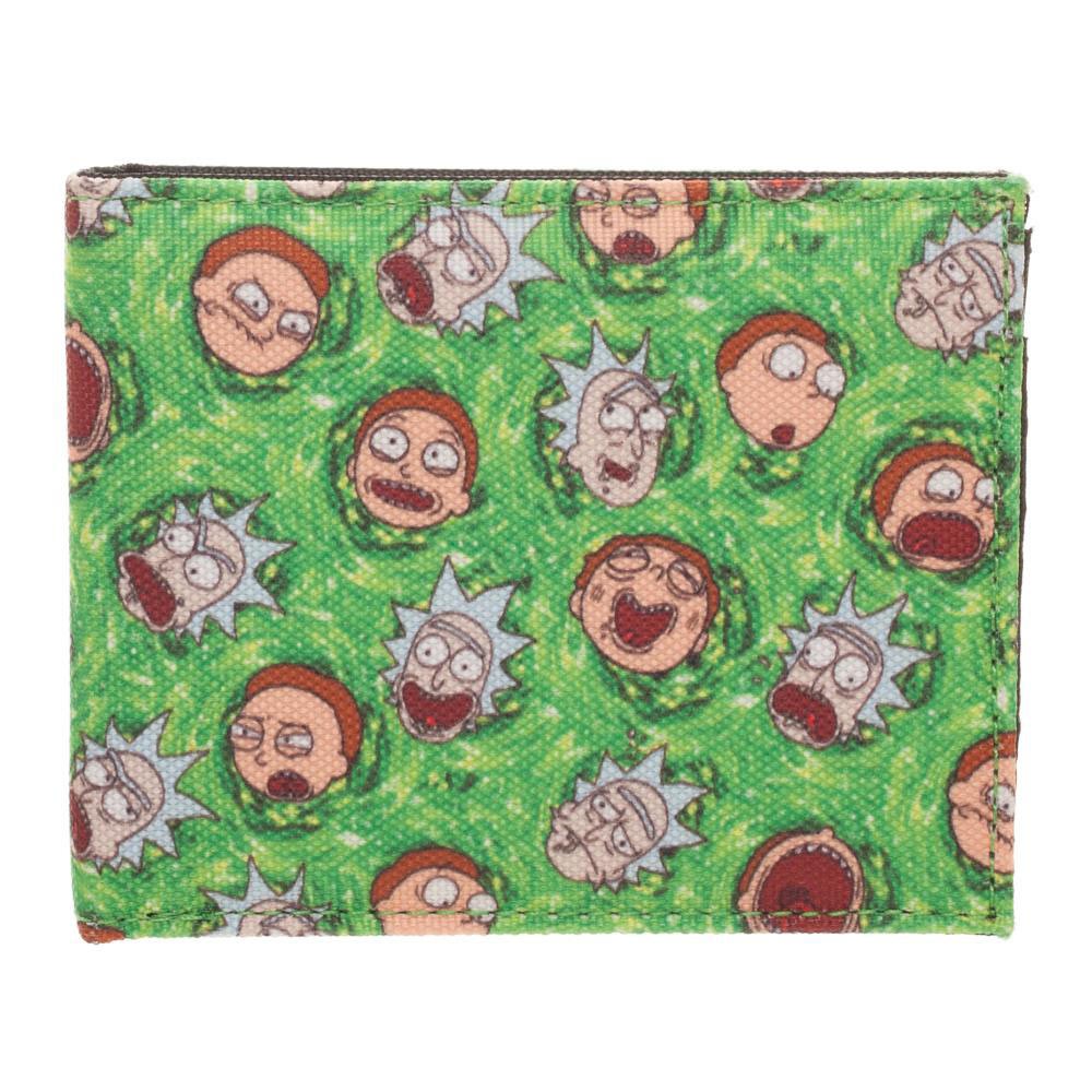 Rick And Morty Faces Wallet