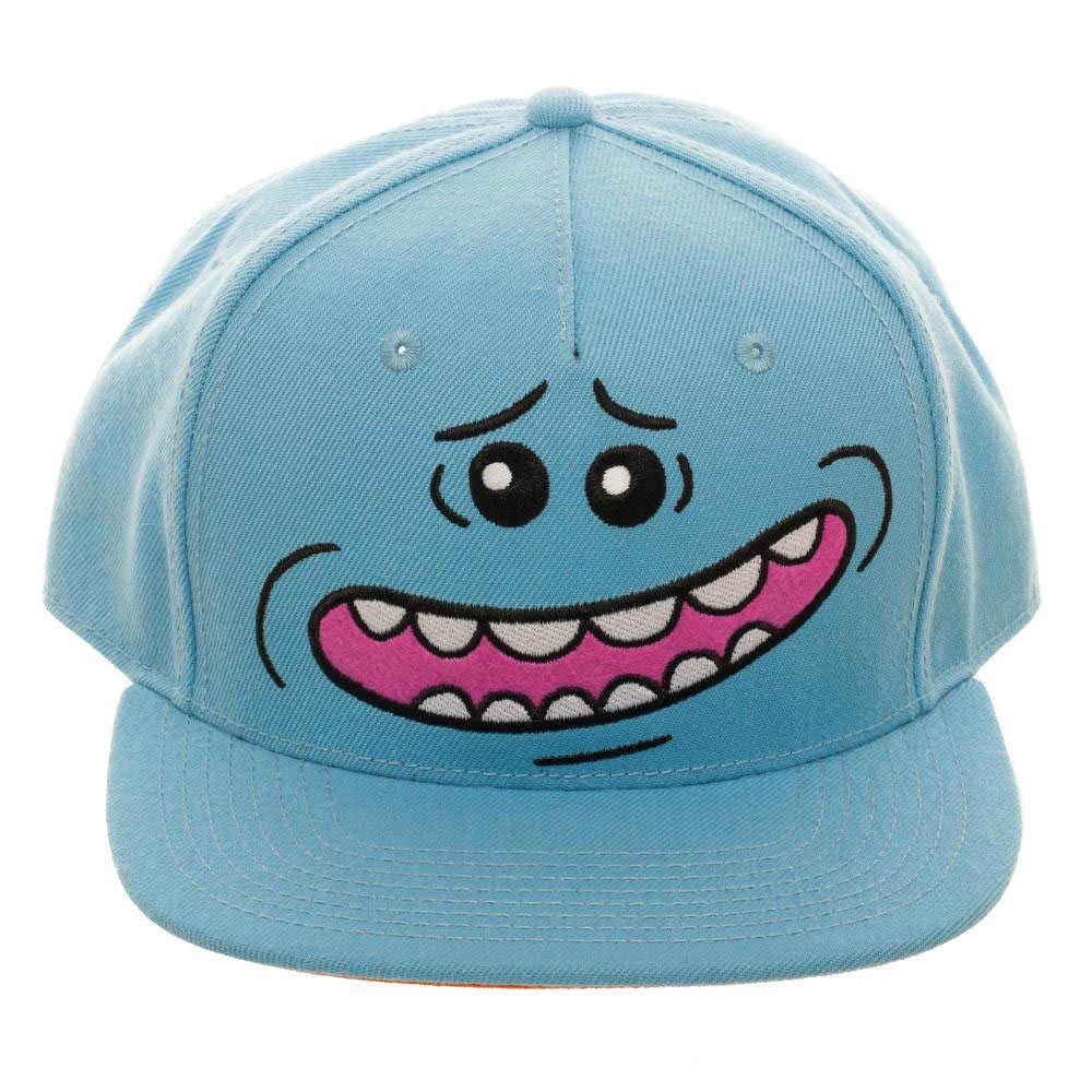 Rick And Morty Mr. Meeseeks Smile Blue Hat