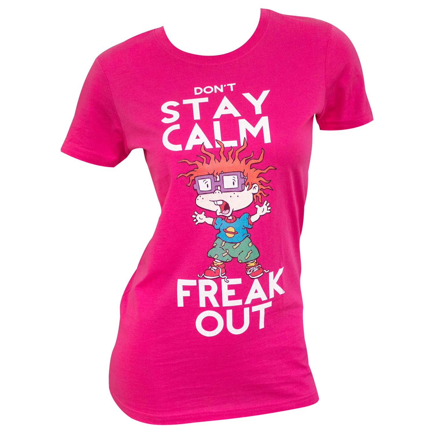 Rugrats Chuckie Freak Out Women's Tee Shirt