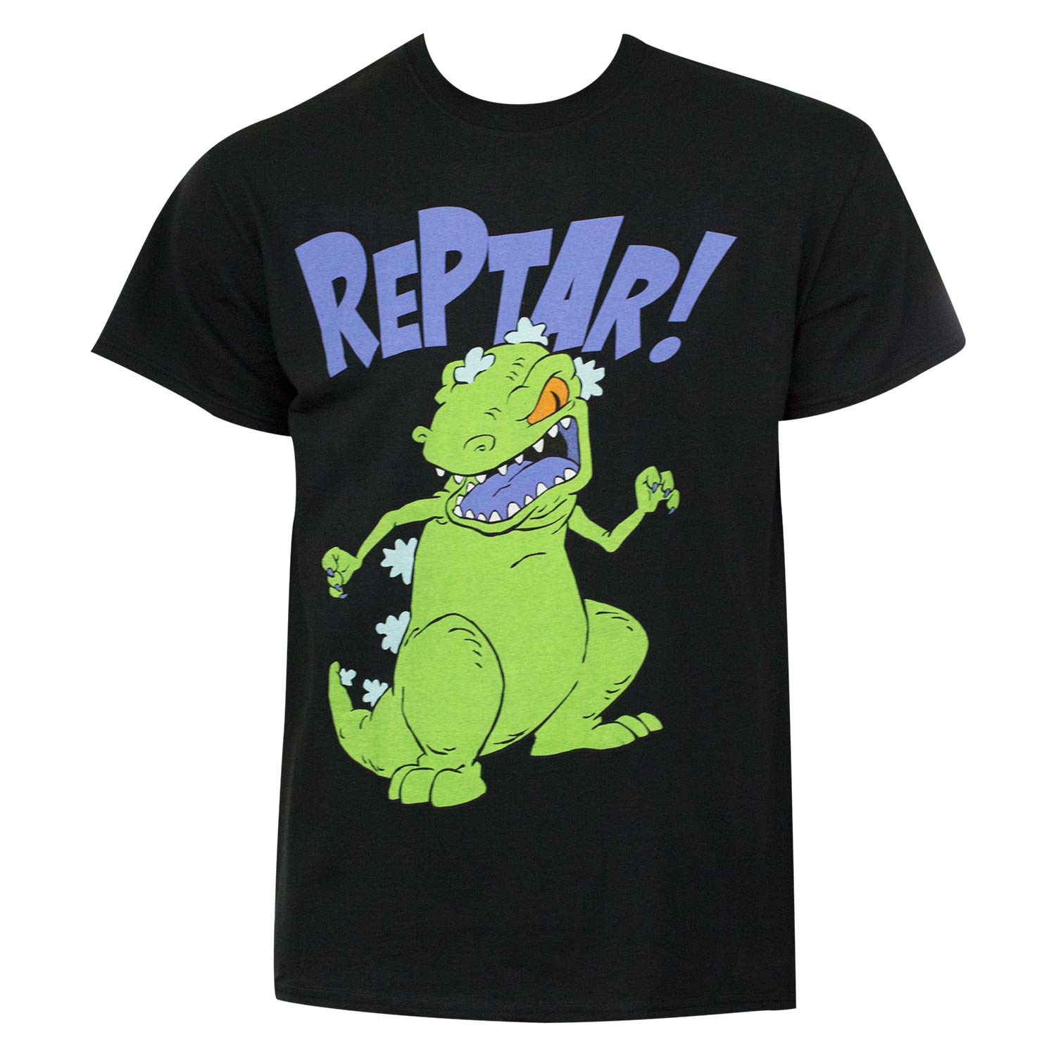 Nicktoons Rugrats Black Reptar Tee Shirt