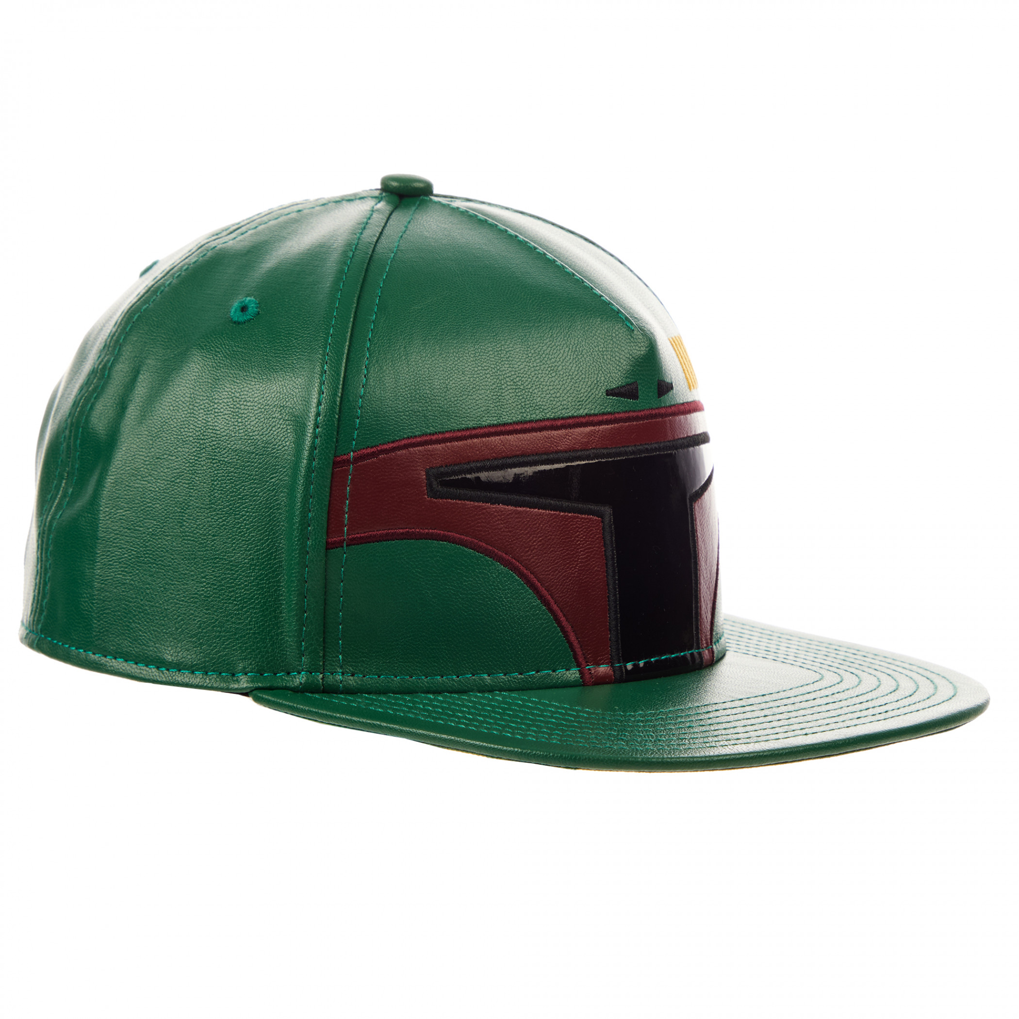 Star Wars Boba Fett's Helmet Flatbill Snapback Hat