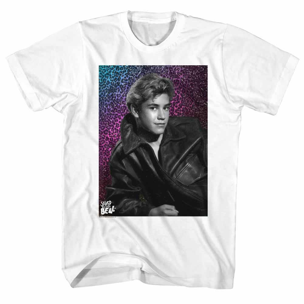 Saved By The Bell Heart Throb White T-Shirt
