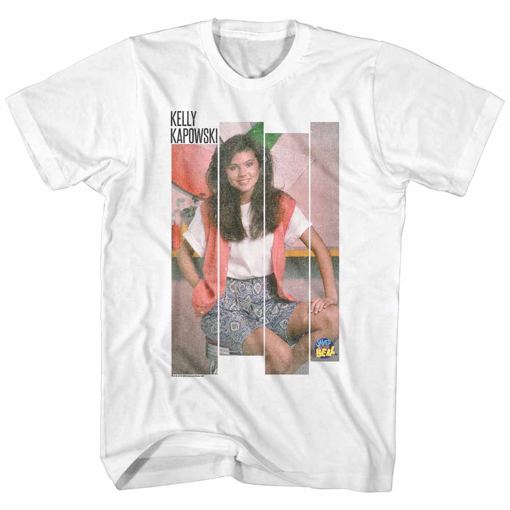 Saved By The Bell The Kapowski Mens White T-Shirt