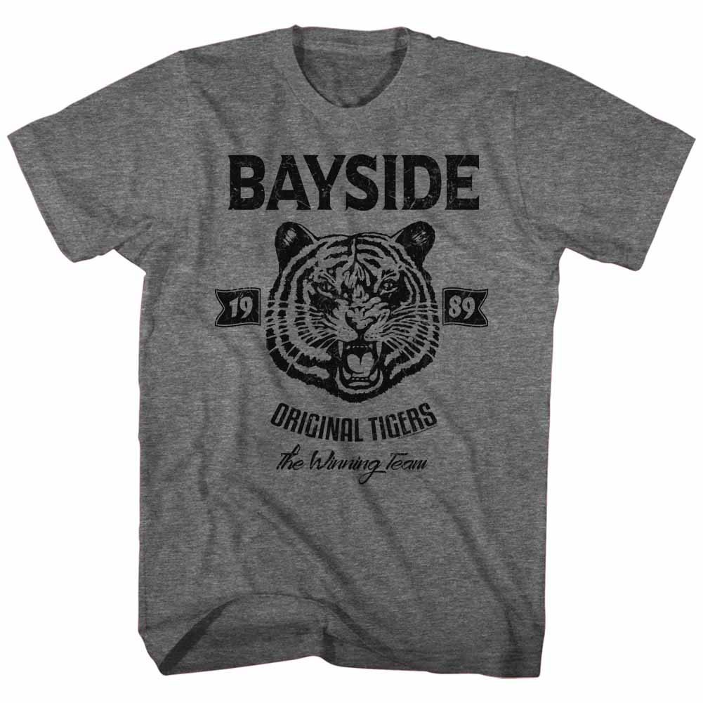 Saved By The Bell Original Tigers Gray T-Shirt