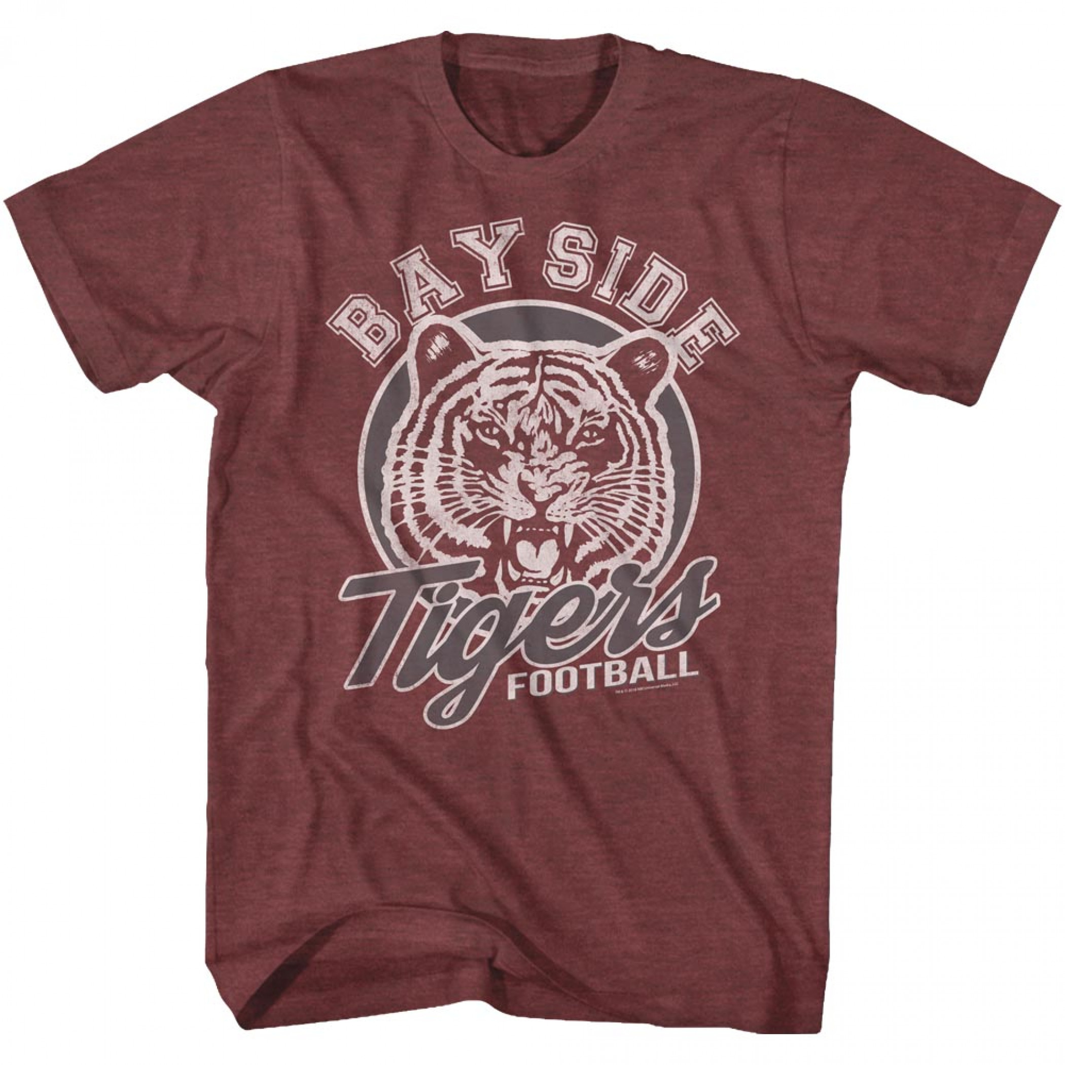 Saved By The Bell Bayside Tigers Football T-Shirt