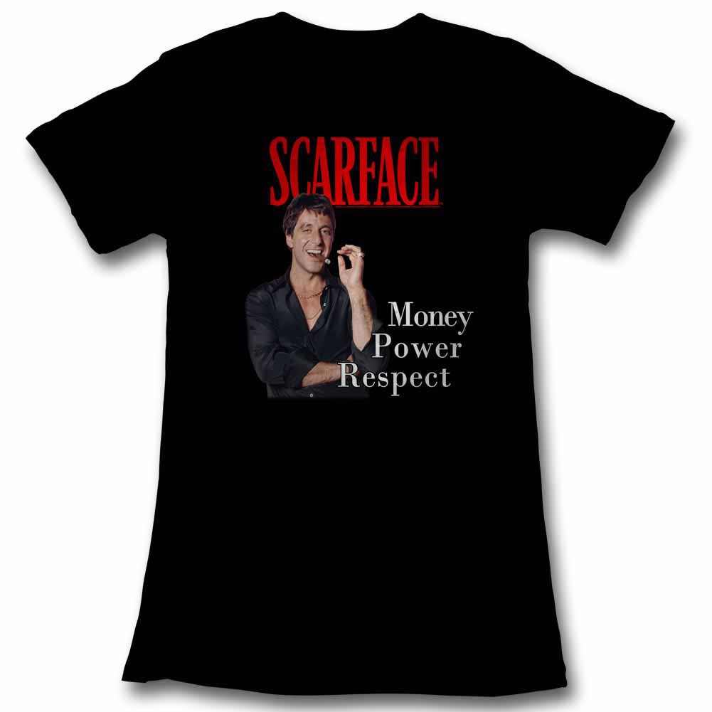 Scarface Mpr Black Juniors T-Shirt