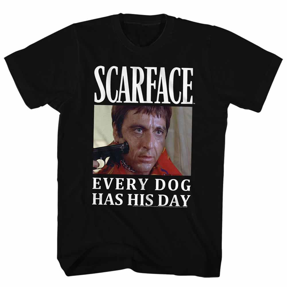 Scarface Doge Black T-Shirt