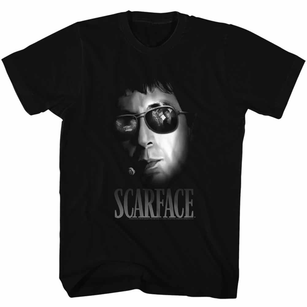 Scarface Aviators Black T-Shirt