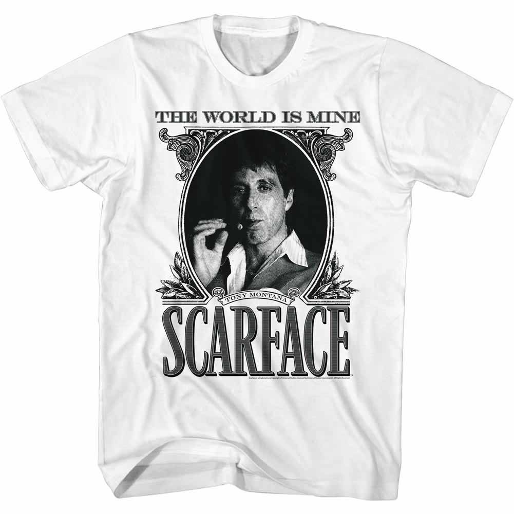 Scarface Dollarface White T-Shirt