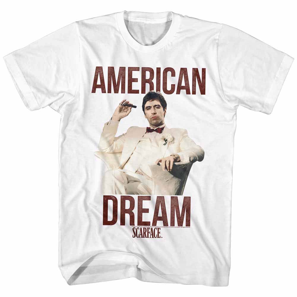 Scarface Americandream White T-Shirt