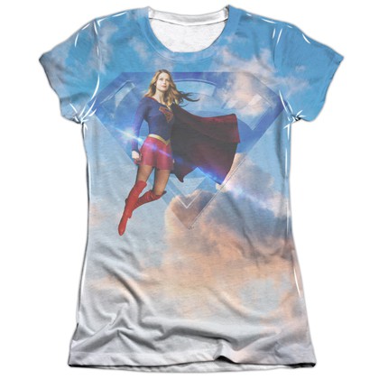Supergirl Up In The Sky Women's T-Shirt
