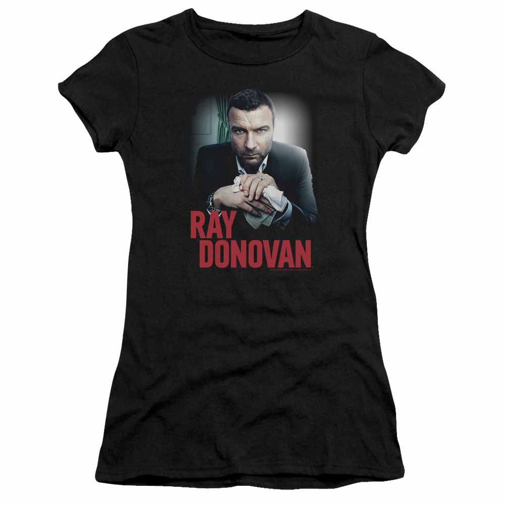 Ray Donovan Clean Hands Black Juniors T-Shirt